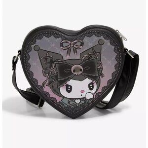 Loungefly -  Kuromi Lolita Heart Crossbody Bag - NEW - FREE SHIPPING!
